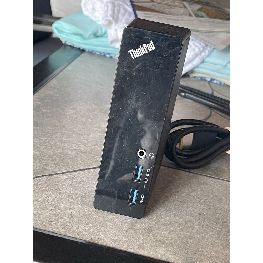 Lenovo DU9033S1 Corded ThinkPad OneLink Pro Docking Station EUC No Power Adapter